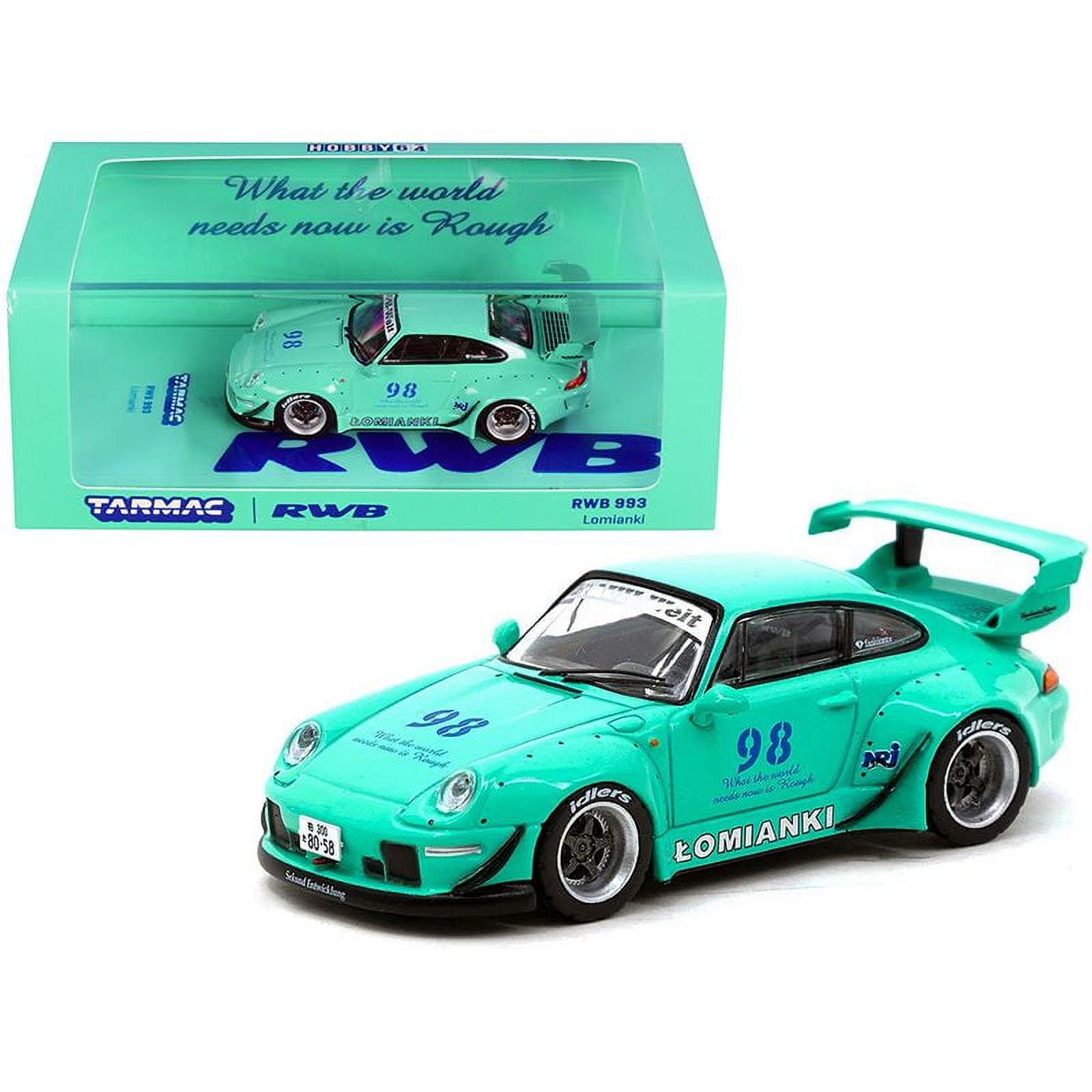 【TARMAC】 LBWK/RWB Porsche 993 EDITION Tarmac Works 1:43 Porsche RWB 993 RWB WU #23 (Red) Hobby43