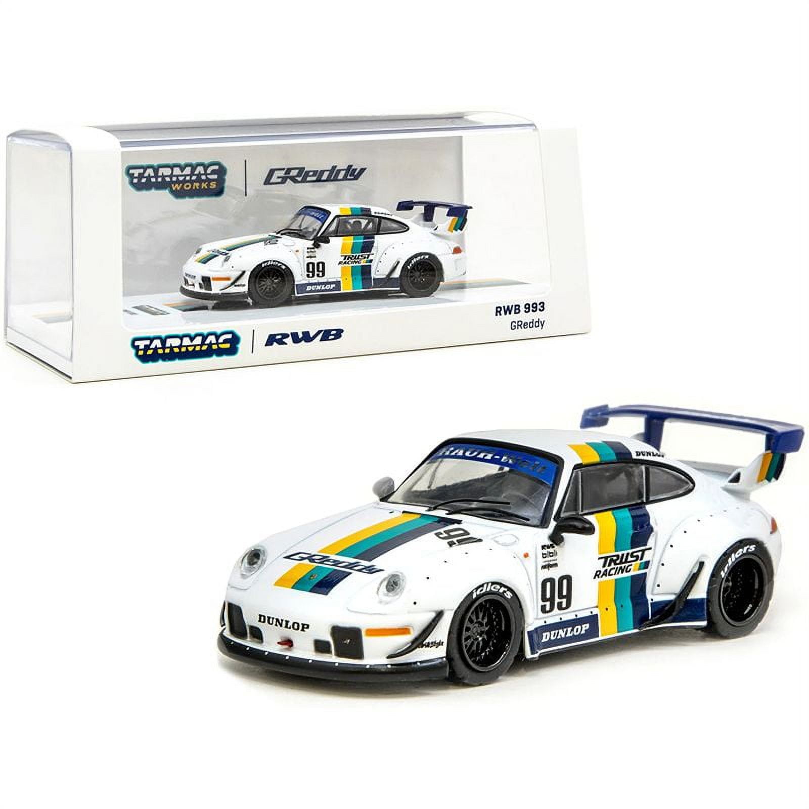 2024春大特価セール！ Porsche RWB 993 #99 GReddy White with Stripes RAUH-Welt 乗用車