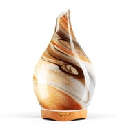 Porseme 280ml Deep Desert Glass Essential Oil Diffuser,7 Running Hours,Waterless Auto-Off,Air Diffusers for Room,Great Christmas gift
