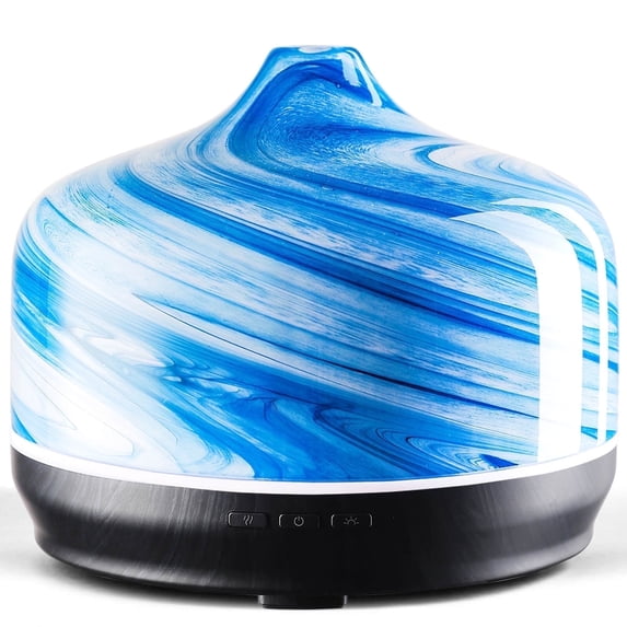 Running Man Diffuser Porseme 500ml Glass Essential Oil Diffuser Aromatherapy Ultrasonic Cool ...