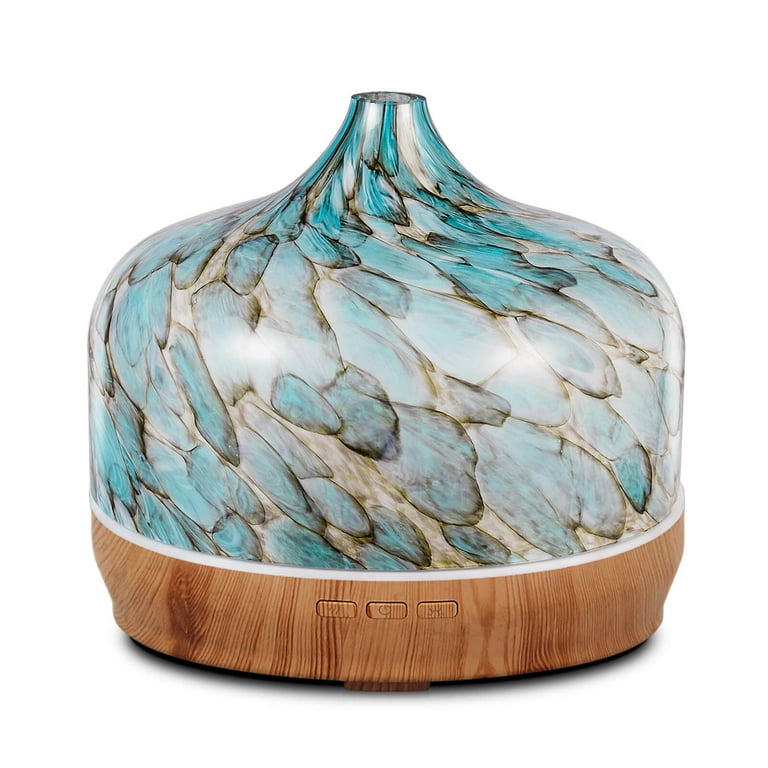 Porseme Essential Oil Diffuser 3D Glass Aromatherapy Ultrasonic Humidi