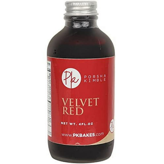 Porsha Kimble Flavoring Elixir, 4 Ounce Velvet Red