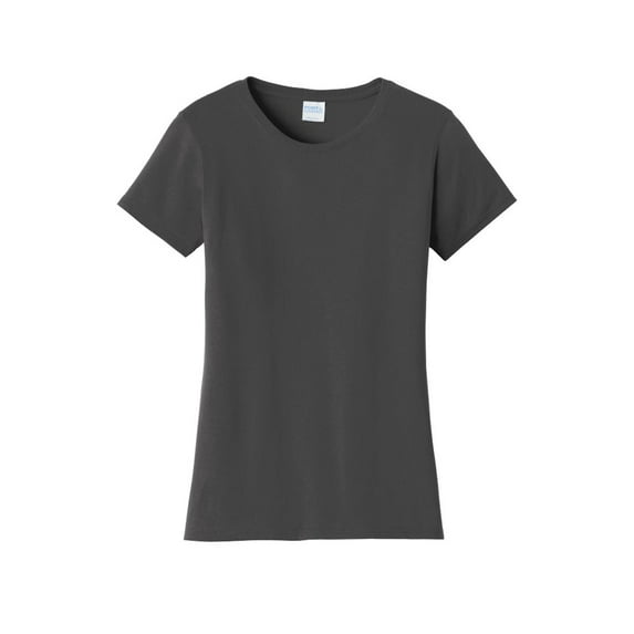 Port 1157491 Ladies Fan Favorite Tee, Charcoal - 2XL
