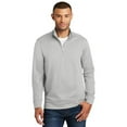 thumbnail image 1 of Port 1235062 Performance Fleece 1 by 4-Zip Pullover Sweatshirt, Silver - Small, 1 of 4