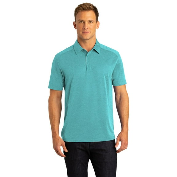 Port Authority ® Digi Heather Performance Polo. K574 - Maui Blue Size XS