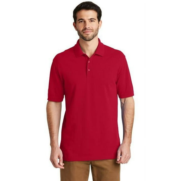 Port Authority 174 EZCotton 153 Polo. K8000-Apple Red-2XL