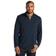 thumbnail image 1 of Port Authority ® Microterry 1/4-Zip Pullover K825 - River Blue Navy Size 2XL, 1 of 3