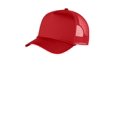 thumbnail image 1 of Port Authority 5 Panel Snapback Cap-One Size (Red), 1 of 2