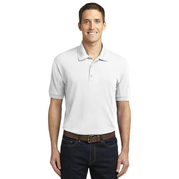 Port Authority 5 in 1 Performance Pique Polo-3XL (White)