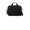 thumbnail image 1 of Port Authority Adult Male Electric Heather Access Briefcase Black One Size Fits All, 1 of 2