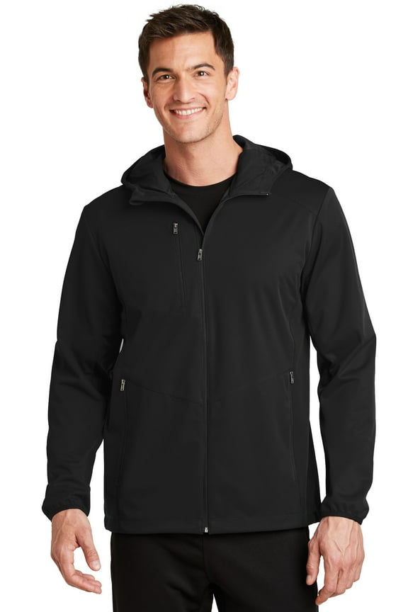 Active Hooded Soft Shell Jacket. J719