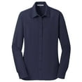 thumbnail image 1 of Port Authority Adult Female Women Dimension Knit Dress Shirt, 1 of 6
