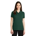 thumbnail image 1 of Port Authority Adult Female Women Plain Short Sleeves Polo Green Glen X-Small, 1 of 4
