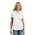 thumbnail image 1 of Port Authority Adult Female Women Plain Short Sleeves Polo White 2X-Large, 1 of 2