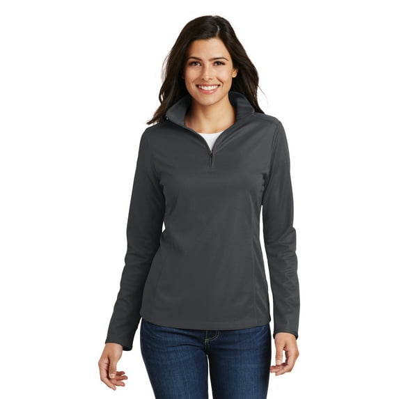 Port Authority Adult Female Women Plain Sweatshirt Battleship Gry Small
