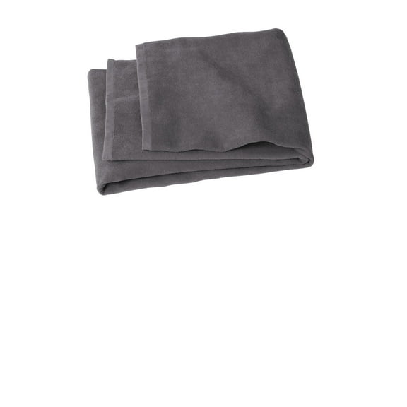 Port Authority Adult Unisex Beach Towel Graphite Grey One Size Fits All