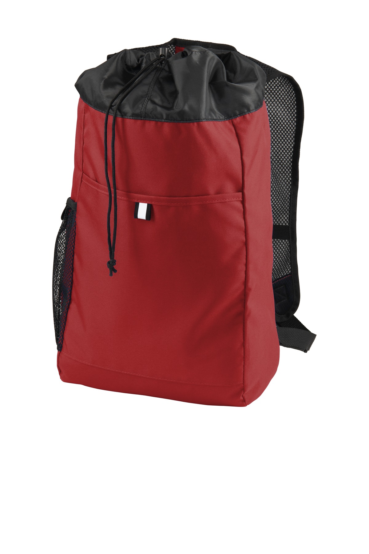 Port Authority Adult Unisex Plain Backpack Chili Red/Blk One Size Fits All - image 1 of 2
