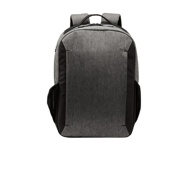 Port Authority Adult Unisex Plain Backpack Grey Heather One Size Fits All