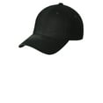 thumbnail image 1 of Port Authority Adult Unisex Regular Plain Cap Black One Size Fits All, 1 of 2