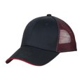 thumbnail image 1 of Port Authority Adult Unisex Regular Plain Cap Blk/Red One Size Fits All, 1 of 2