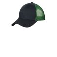 thumbnail image 1 of Port Authority Adult Unisex Regular Plain Cap Blk/Shock Grn One Size Fits All, 1 of 2