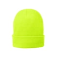 thumbnail image 1 of Port Authority Adult Unisex Regular Plain Cap Neon Yellow One Size Fits All, 1 of 2
