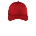 thumbnail image 1 of Port Authority Adult Unisex Regular Plain Cap Red One Size Fits All, 1 of 4