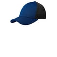 thumbnail image 1 of Port Authority Adult Unisex Regular Plain Cap Tr Royal/Black Small/Medium, 1 of 2