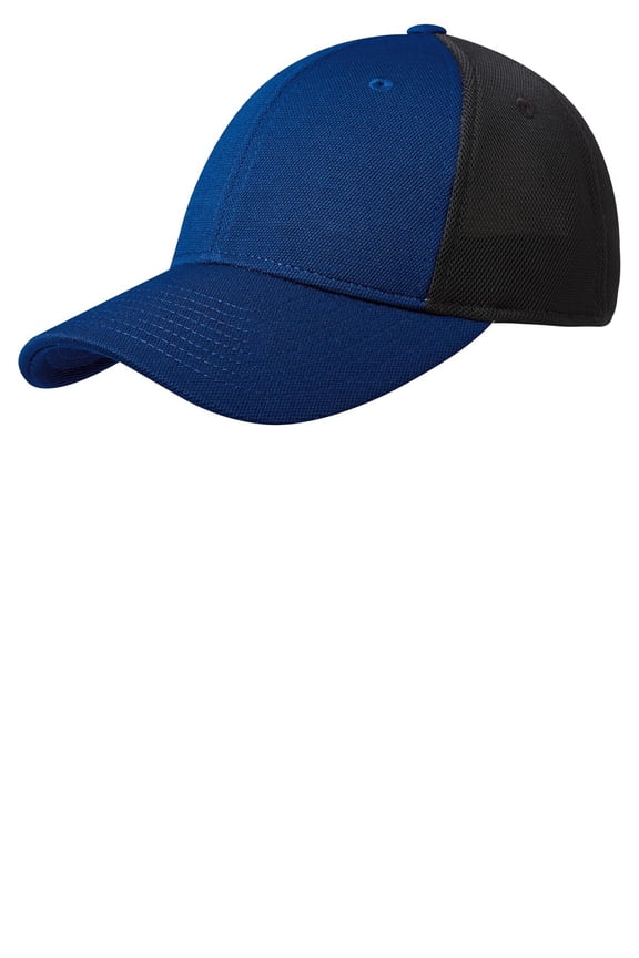 Adult Unisex Regular Plain Cap Tr Royal/Black Small/Medium