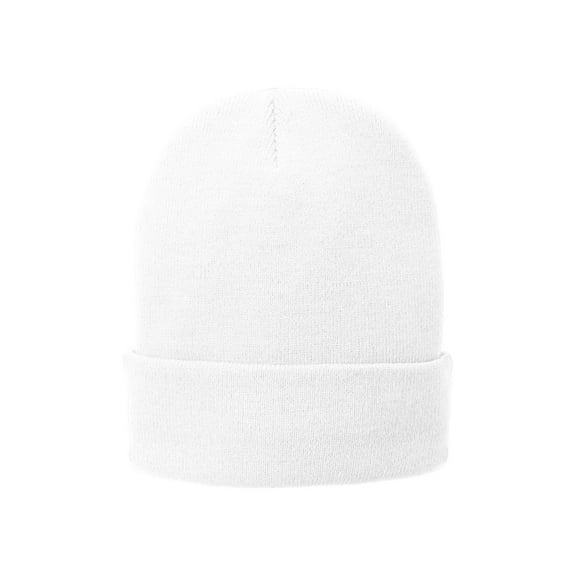 Port Authority Adult Unisex Regular Plain Cap White One Size Fits All