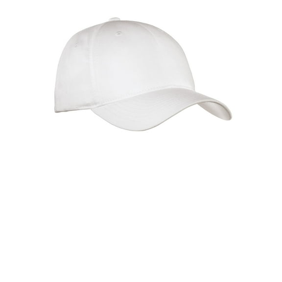 Port Authority Adult Unisex Regular Plain Cap White One Size Fits All