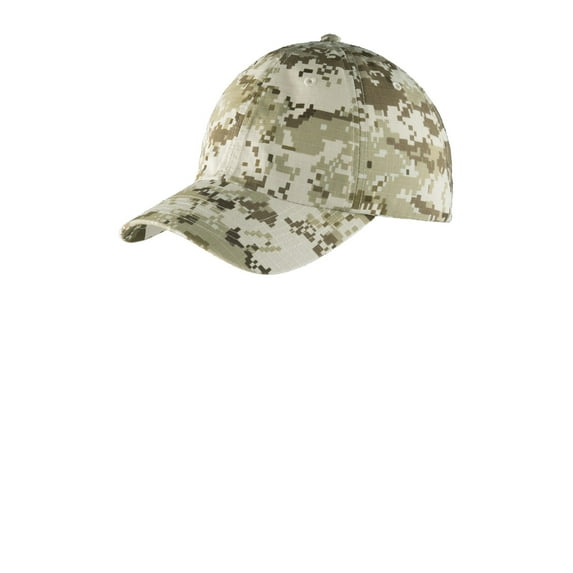 Port Authority Adult Unisex Regular camouflage Cap Sand Camo One Size Fits All