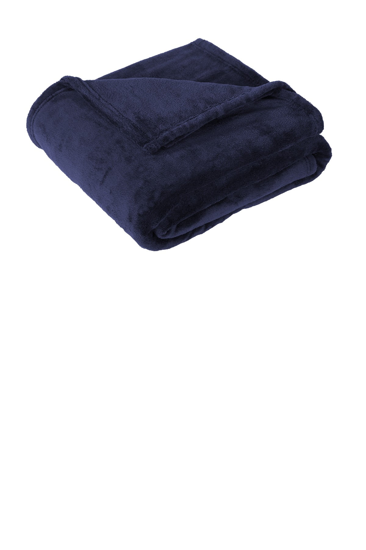 Port Authority Deep Navy Oversized Ultra Plush Polyester Blanket