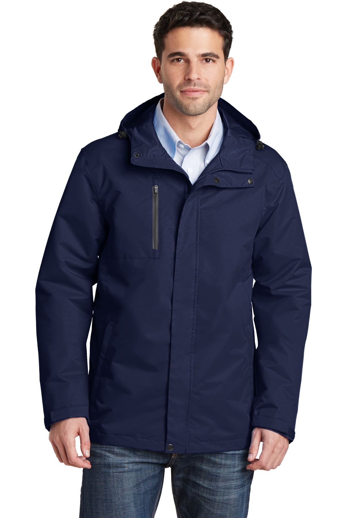 Port Authority All Conditions Jacket-M (True Navy) - image 1 of 6