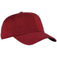 thumbnail image 1 of Port Authority Baseball Hat BTU Men's Brushed Twill Cap, 1 of 3