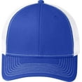 thumbnail image 1 of Port Authority C112 Snapback Trucker Cap - True Royal/ White, 1 of 1