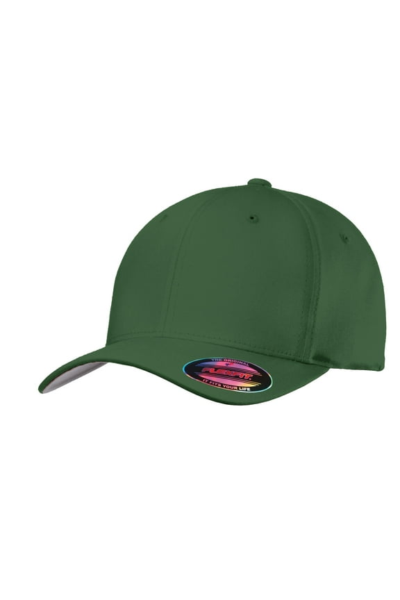 C813 Flexfit Cotton Twill Cap, Forest Green - Large & Extra Large