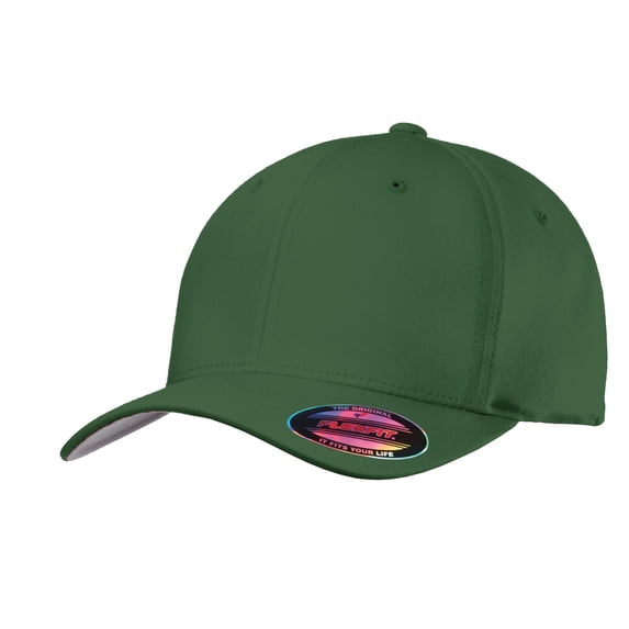 Port Authority C813 Flexfit Cotton Twill Cap, Forest Green - Large & Extra Large