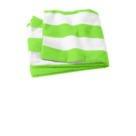 Port Authority Cabana Stripe Beach Towel. PT43