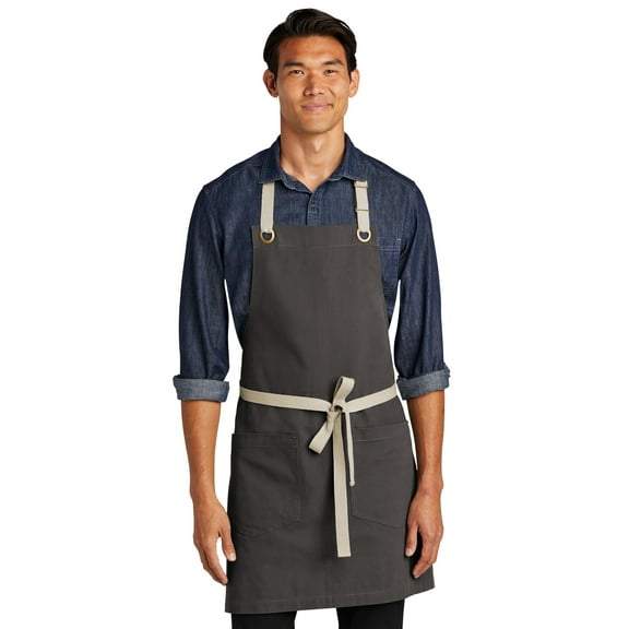 Port Authority Canvas Full-Length Two-Pocket Apron A815