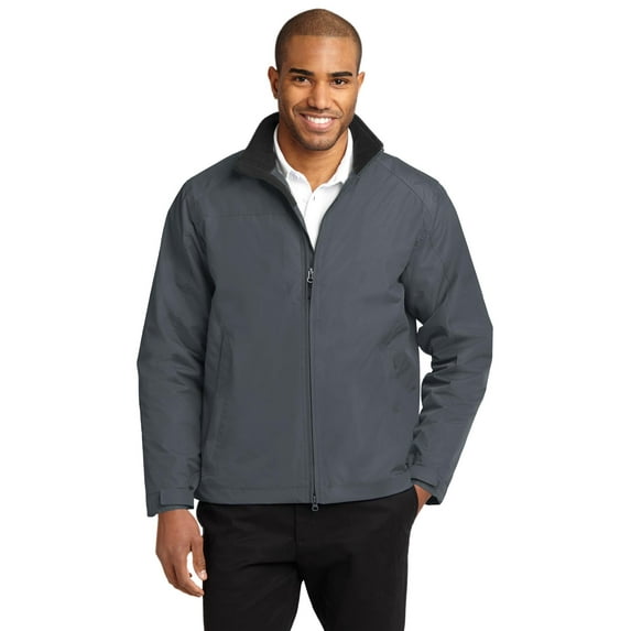 Port Authority Challenger II Jacket-XS (Steel Grey/True Black)