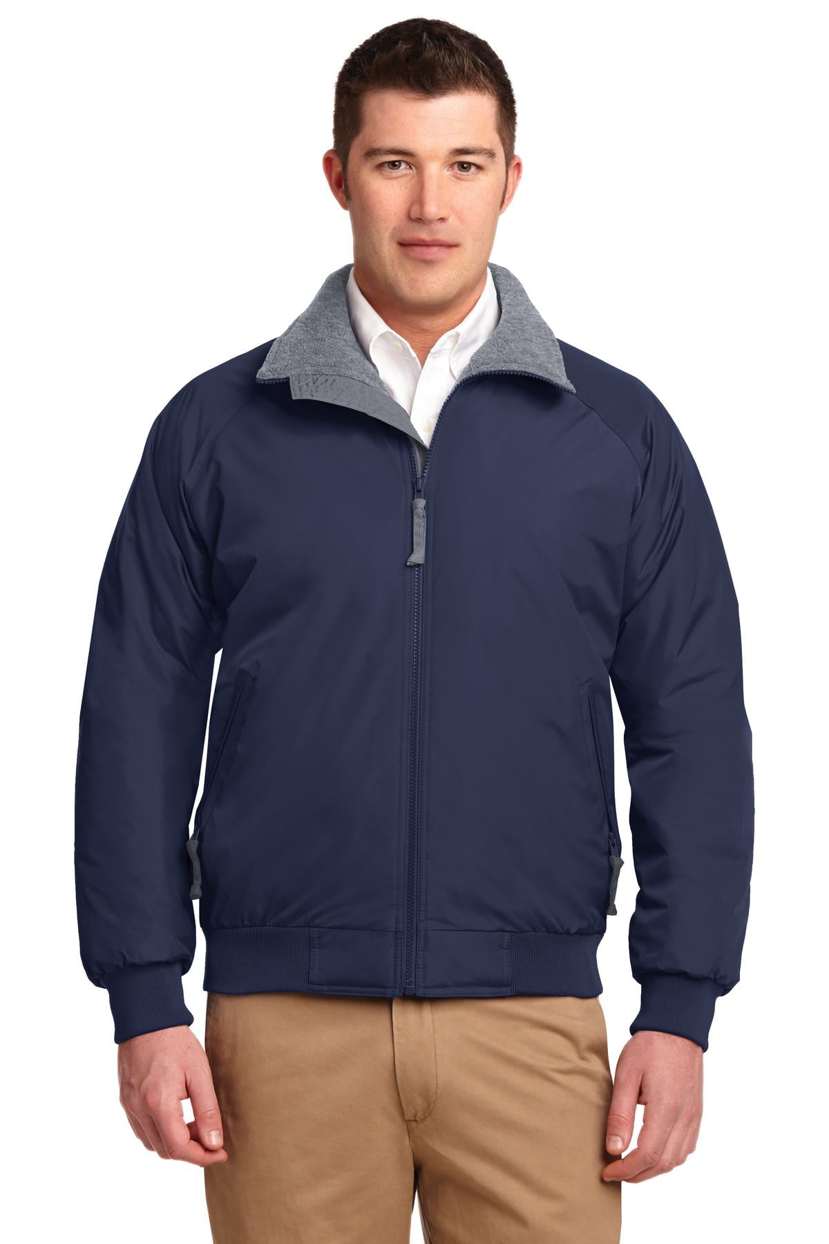 ジャケット・アウター Port Authority Challenger Jacket NAVY XL Port Authority Challenger Jacket-XL (True Navy/Grey Heather