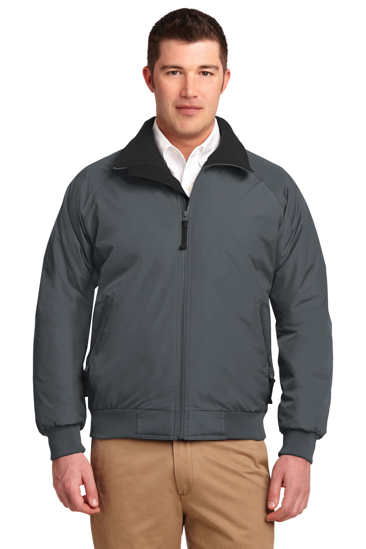 Port Authority Challenger Jacket-XL (Steel Grey/True Black)