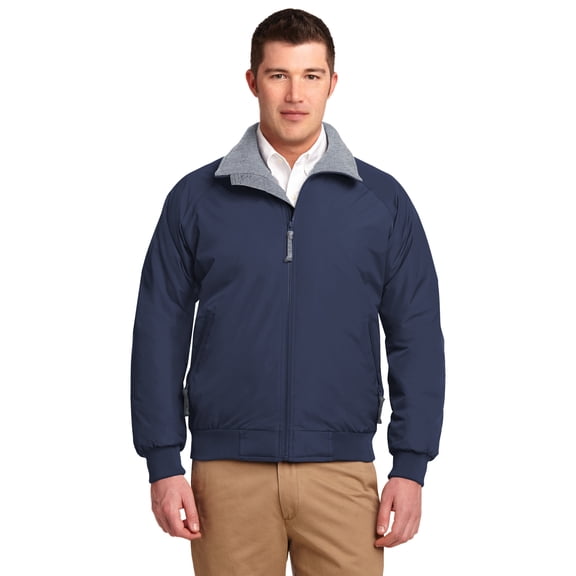 Port Authority Challenger Jacket-XL (True Navy/Grey Heather)