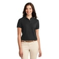 thumbnail image 1 of Port Authority Collared Wrinkle-Resistant Polyester and Cotton Polo Shirts L (Women's), 1 of 1