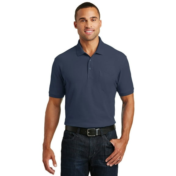 Port Authority Core Classic Pique Pocket Polo, Style K100P