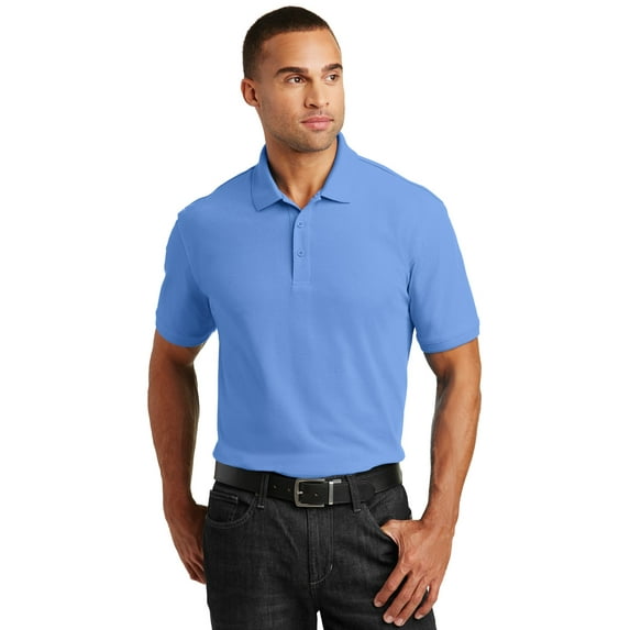 Port Authority Core Classic Pique Polo-2XL (Carolina Blue)