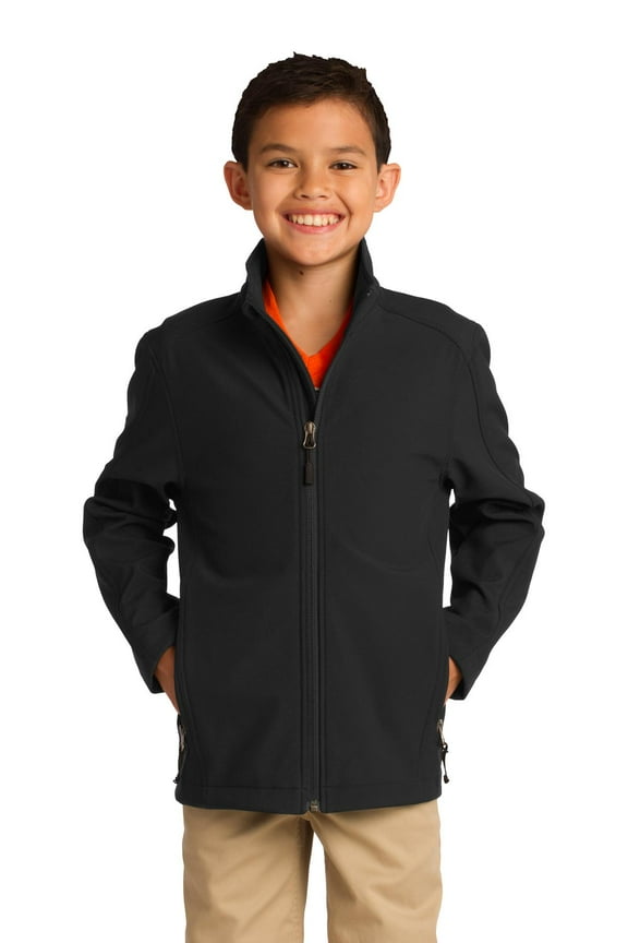 Core Soft Shell Jacket for Boy's, Black, M