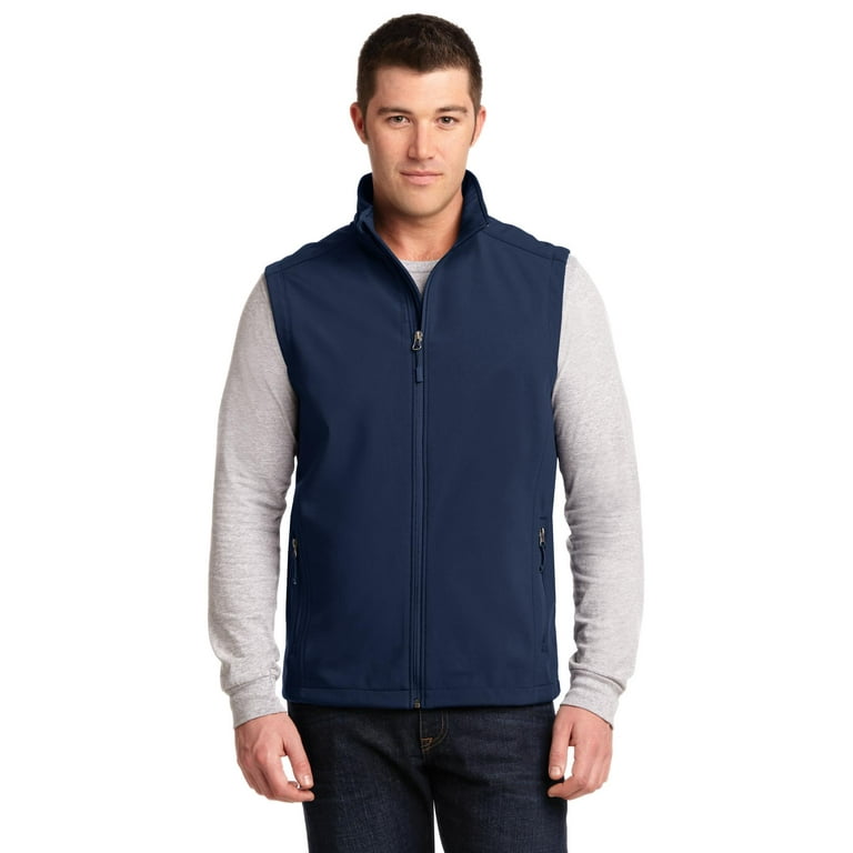 Port Authority Core Soft Shell Vest 2XL Dress Blue Navy