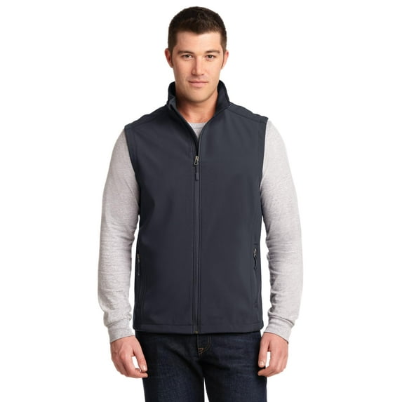 Port Authority Core Soft Shell Vest-L (Battleship Grey)